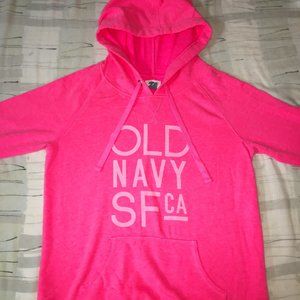 Old Navy Pink Women/Girls Drawstring Hoodie